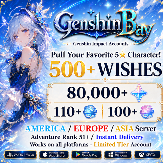 Genshin Impact Reroll Account - Special