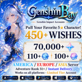 Genshin Impact Reroll Account with Wishes