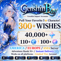 Genshin Impact Account with 40,000 - 80,000 Primogems