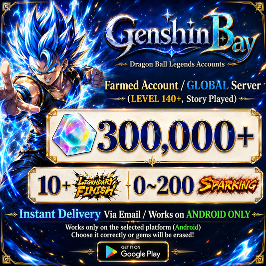 Dragon Ball Legends Farmed Account [Android]