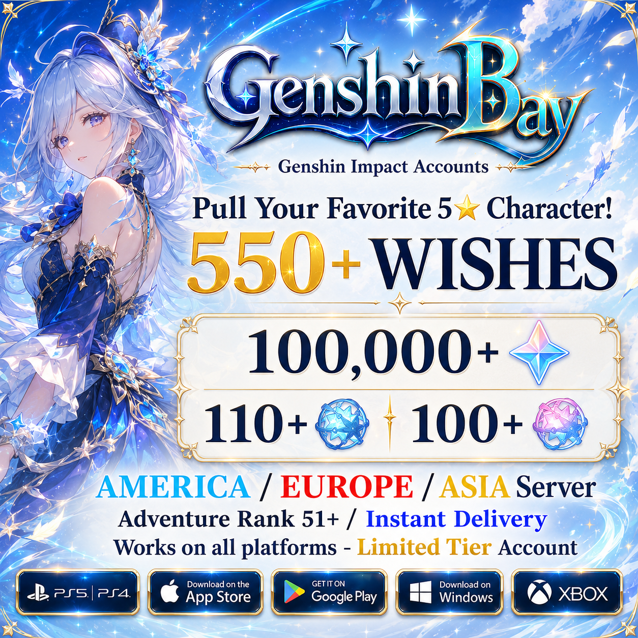 Genshin Impact Reroll Account - Limited Resources