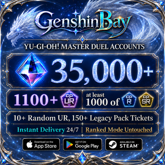 Yu-Gi-Oh! Master Duel Starter Account with 1100+ UR CP [Global]